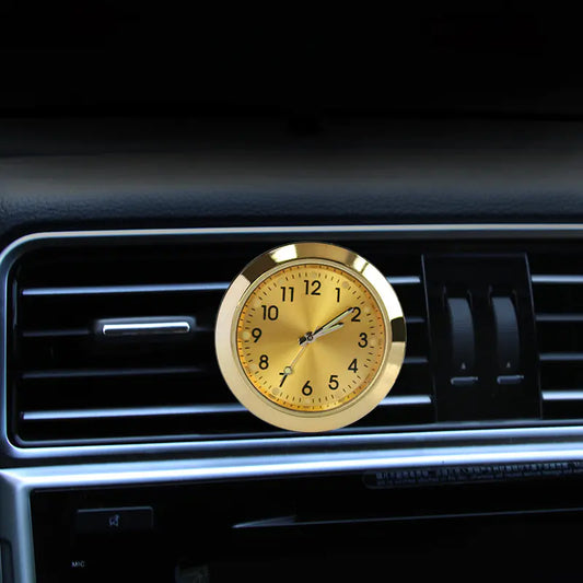 Car Air Vent Perfume Clock with Aroma Diffuser Decor